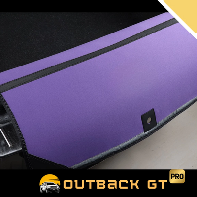 Rear Cargo Boot Bumper Protector for Honda Jazz 2002 - 2008 (GD/GE) - Standard (72 x 55) - Purple