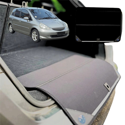 Rear Cargo Boot Bumper Protector for Honda Jazz 2002 - 2008 (GD/GE) - Standard (72 x 55) - Black