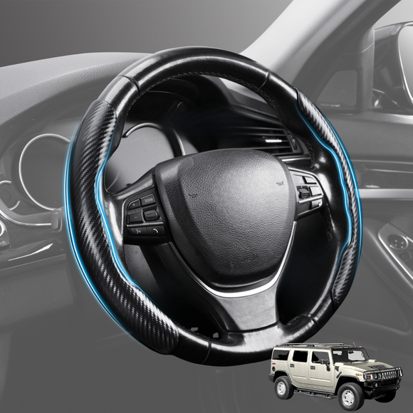 Segmented Steering Wheel Cover for Hummer H2 2003 - 2009 - Universal Size