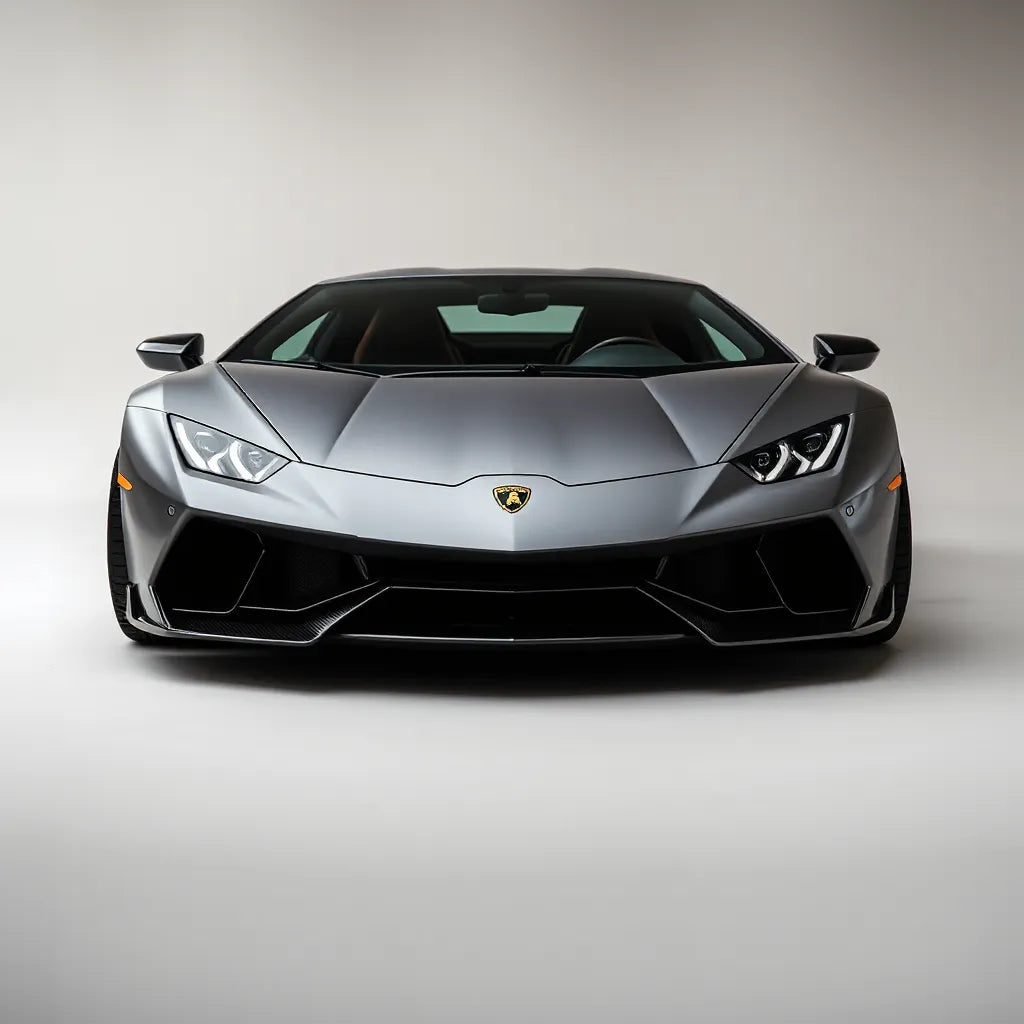 Lamborghini supercar showing carbon fiber performance parts and upgraded brakes