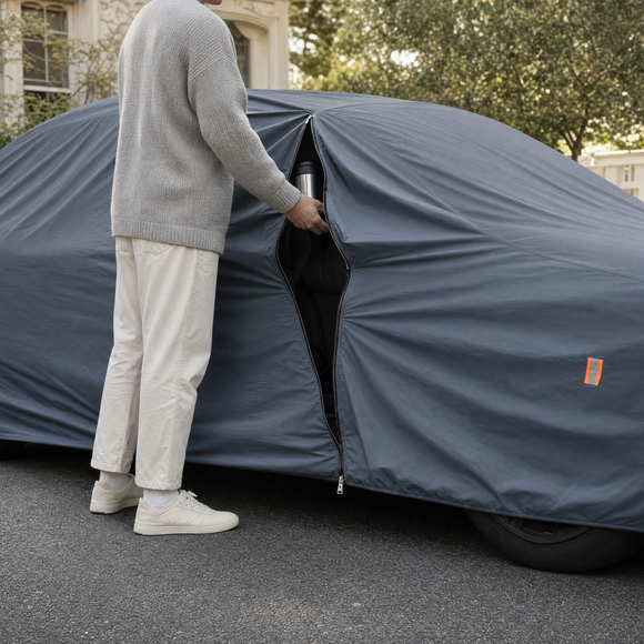 Silvershield Outdoor Car Cover for Lexus LS 2007 - 2017 (XF40) - XXL - Grey