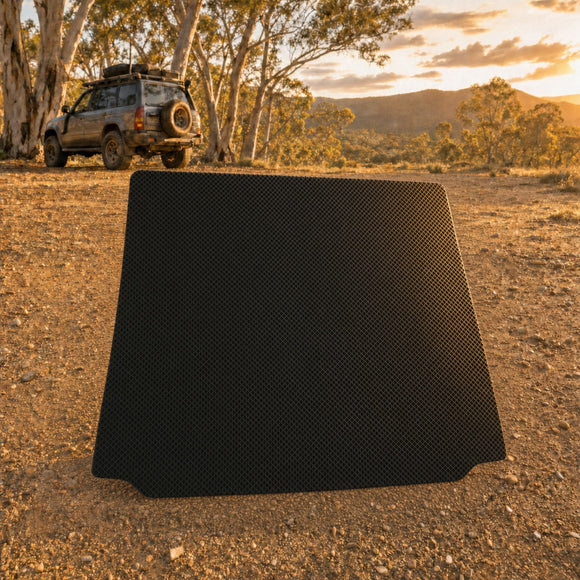 6D Diamond Car Boot Cargo Mat for Hyundai i30 2012 - 2016 (GD) - Heavy Duty Carpet Liner - All-Weather Resistance - Easy to use - Odorless Material - Black & Grey
