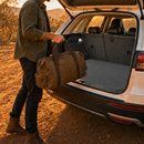 6D Diamond Car Boot Cargo Mat for Toyota LandCruiser 100 1998 - 2007 - Heavy Duty Carpet Liner - All-Weather Resistance - Easy to use - Odorless Material - Black & Grey-11