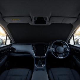 Front Windscreen Sun Shade for Toyota Yaris 2011 - 2020 XP90, XP130 - Standard 150 x 85 cm - Black - 0