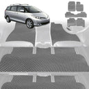 6D Diamond Car Floor Mats for Toyota Tarago 2006 - 2020 (Estima) 8 Seater - Custom-Fit Carpet Liner-2