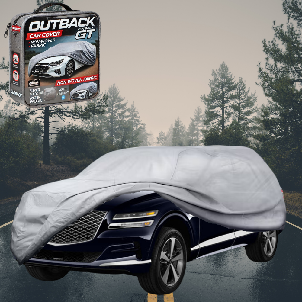 Silver Shield Outdoor Car Cover for Genesis GV80 SUV 2021 - Current LC - Grey