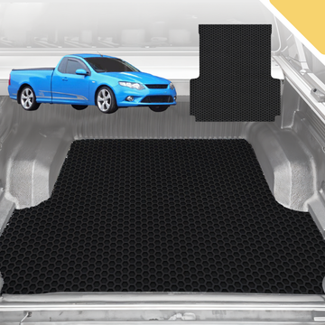 6D Pro Ute Tub Mat for Ford Falcon Ute Single Cab (FG, fit for FPV models) 2008-2016 - Black