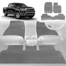 6D Diamond Car Floor Mats for RAM 1500 Laramie 2019 - Current (DT) - Custom-Fit Carpet Liner-2
