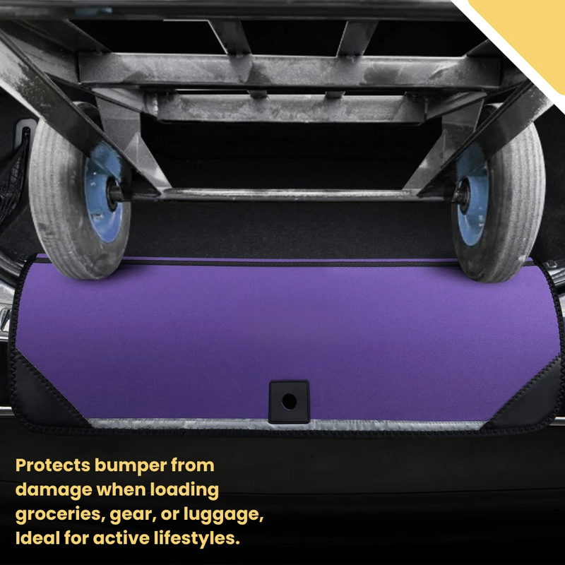 Rear Cargo Boot Bumper Protector for Audi TT TTS TTRS 2006 - 2014 (8J) - Standard (72 x 55) - Purple