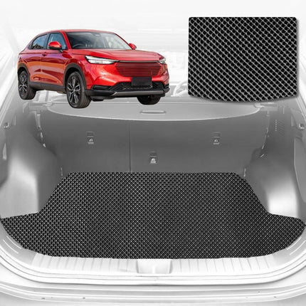 6D Diamond Car Boot Mat for Honda HR-V 2022 - Current (RV)  - Heavy Duty Carpet Liner