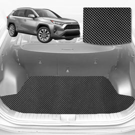 6D Diamond Car Boot Mat for Toyota RAV4 2019 - Current (XA50)  - Heavy Duty Carpet Liner