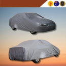 Silvershield Outdoor Car Cover for Mitsubishi Outlander 2003 - 2006 (CU/ZE/ZF) LC - Grey-5
