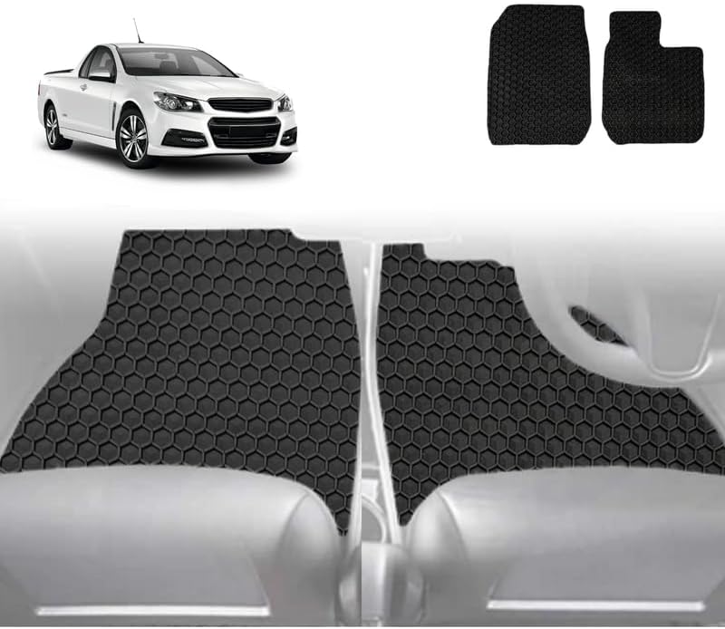 6D Diamond Car Floor Mats for Holden Commodore Ute Single Cab 2007 - 2017 (VE VF) - Custom-Fit Carpet Liner