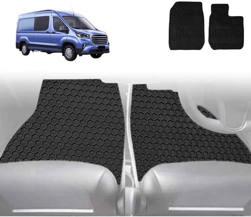 6D Diamond Car Floor Mats for LDV Deliver 9 Van 2019 - Current - Custom-Fit Carpet Liner
