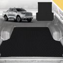 6D Pro Ute Tub Mat for GWM Haval Great Wall Cannon Ute NPW 2019-Current - Black - Full Set-1