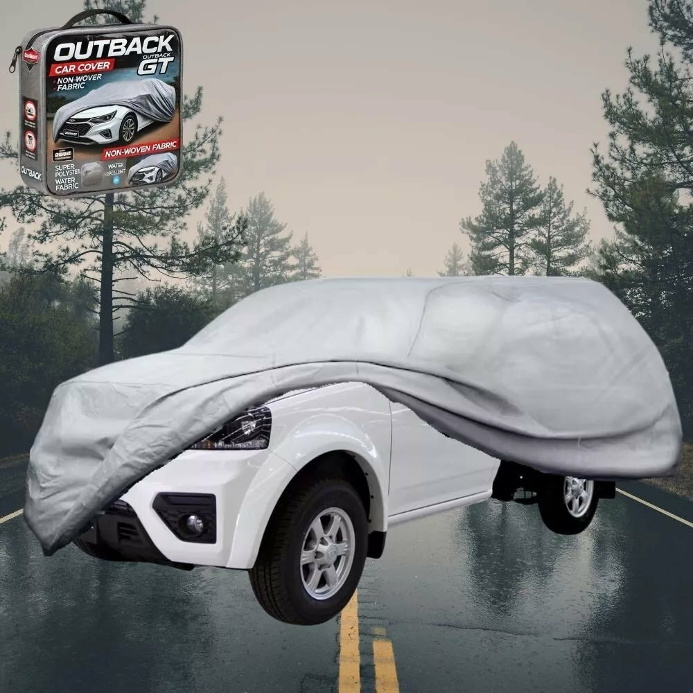 Silver Shield Outdoor Car Cover for GWM Haval Steed Single Cab 2017 - 2022 (Wingle 6) LC - Grey