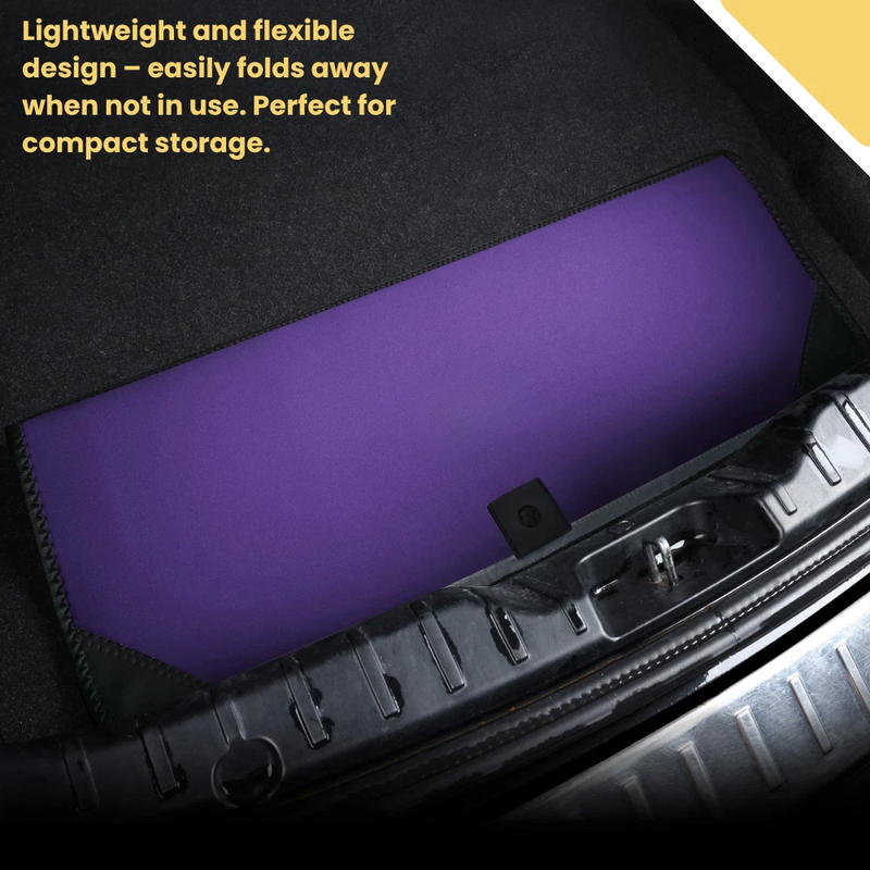 Rear Cargo Boot Bumper Protector for Audi TT TTS TTRS 2006 - 2014 (8J) - Standard (72 x 55) - Purple