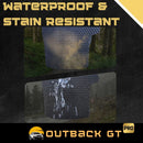 6D Pro Ute Tub Mat for Nissan Navara Dual Cab 2015 - Current (NP300/D23 STX with rear cupholder) - Black-6