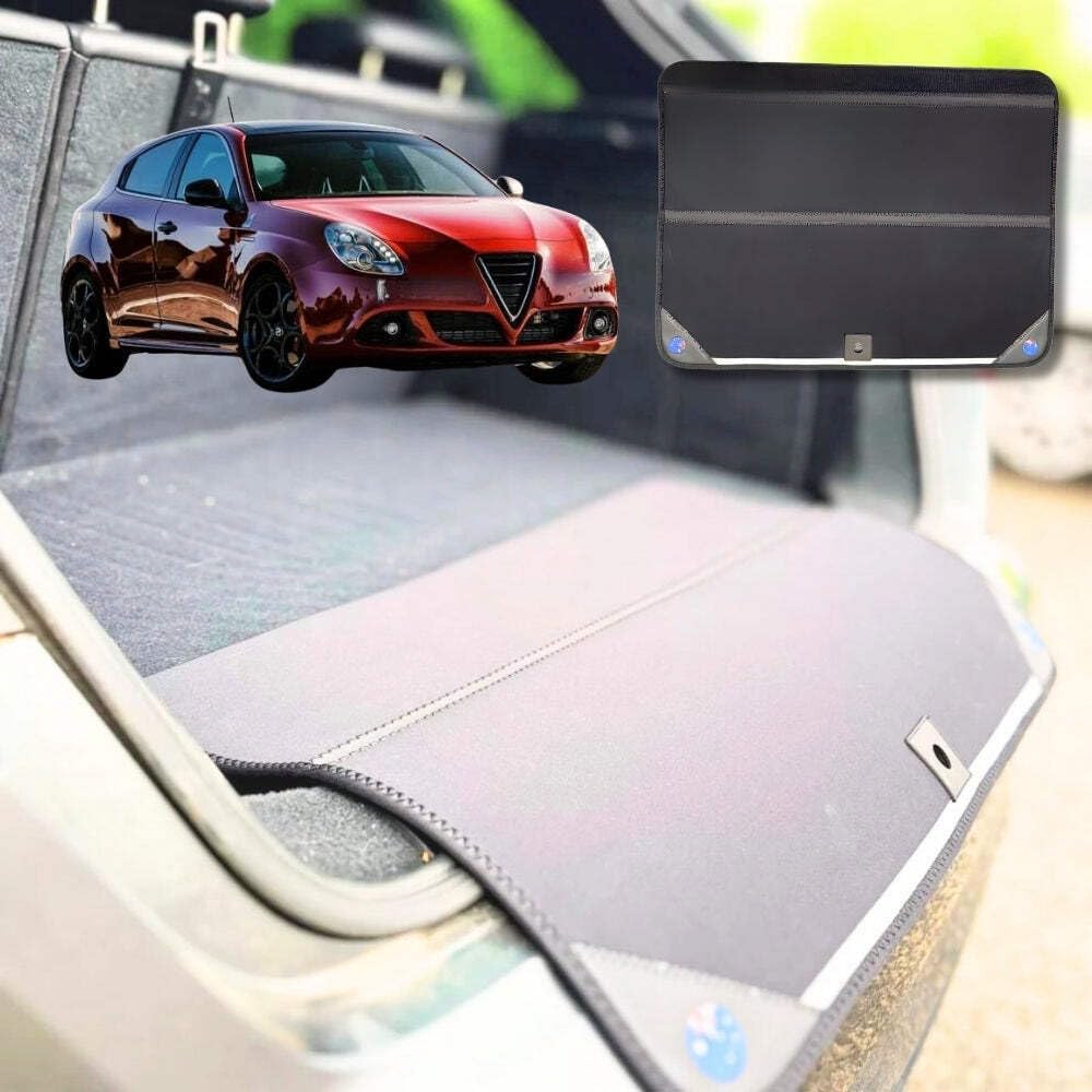 Rear Cargo Boot Bumper Protector for Alfa Romeo Giulietta Manual 2010-2020 - Standard (72.5 x 55.5) cm - Black