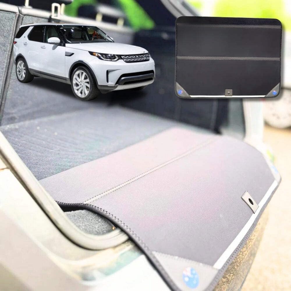 Rear Cargo Boot Bumper Protector for Land Rover Discovery 2009 - 2017 (D4) - XL (98 x 55) - Black