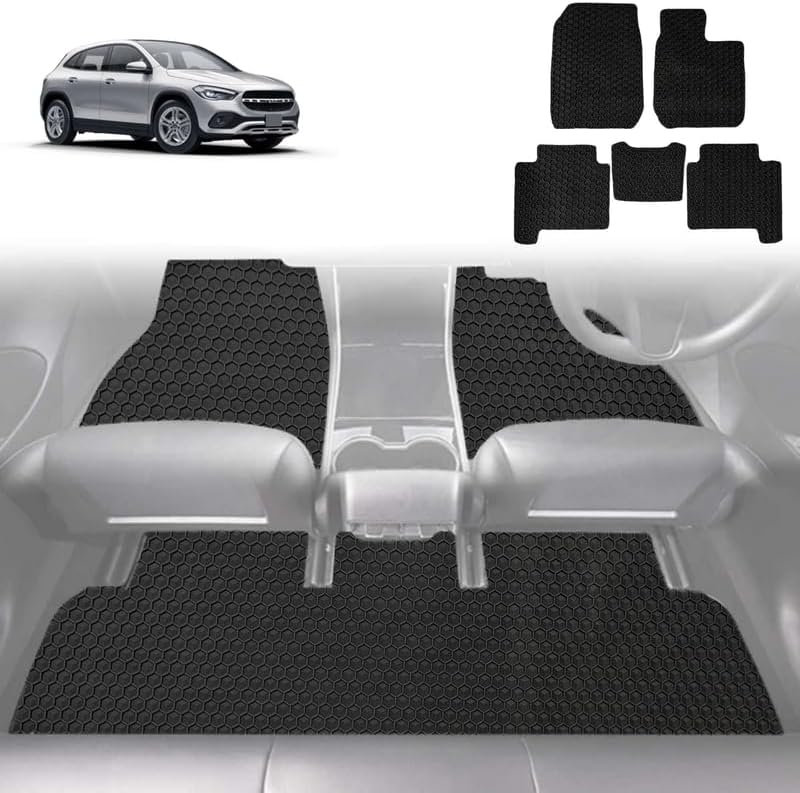 6D Diamond Car Floor Mats for Mercedes-Benz GLA SUV 2020 - Current (H247) - Custom-Fit Carpet Liner