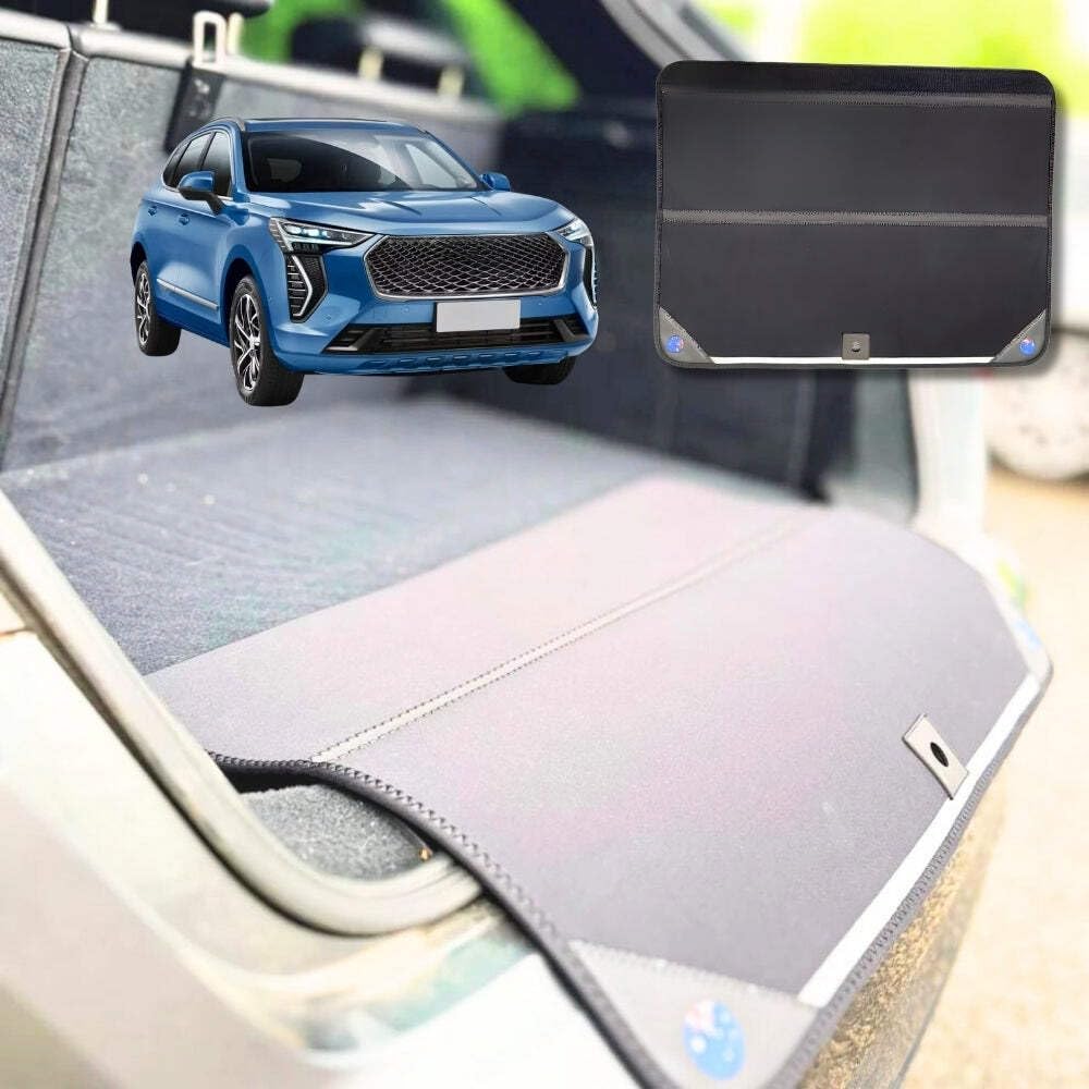 Rear Cargo Boot Bumper Protector for GWM Haval H2 2014 - 2021 - XL (98 x 55) - Black