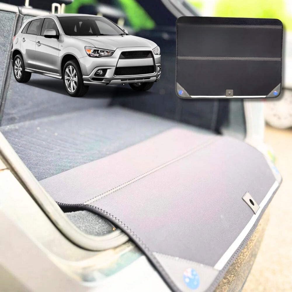 Rear Cargo Boot Bumper Protector for Mitsubishi Outlander 2006 - 2012 (CW/ZG/ZH) - XL (98 x 55) - Black