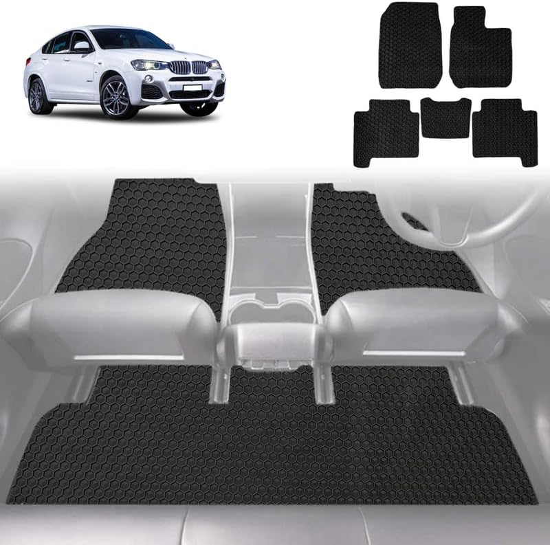 6D Diamond Car Floor Mats for BMW X4 2018 - Current (G02) - Custom-Fit Carpet Liner