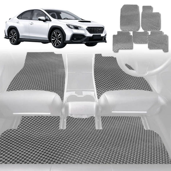 6D Diamond Car Floor Mats for Subaru WRX 2022 - Current Manual - Custom-Fit Carpet Liner