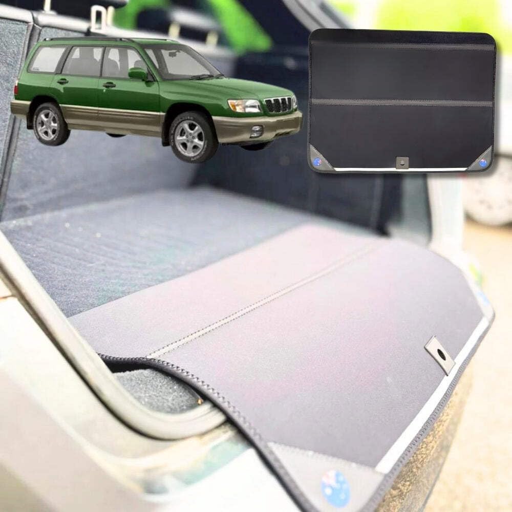Rear Cargo Boot Bumper Protector for Subaru Forester 2002-2008 - Standard (72.5 x 55.5) cm - Black