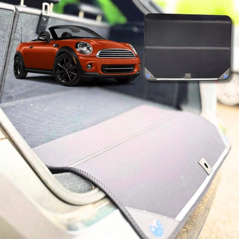 Rear Cargo Boot Bumper Protector for MINI Cooper S Roadster 2006-2013 - Standard (72.5 x 55.5) cm - Black