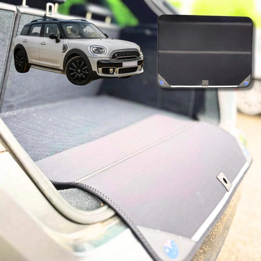 Rear Cargo Boot Bumper Protector for MINI Countryman 2017 - 2023 (F60) - XL (98 x 55) - Black