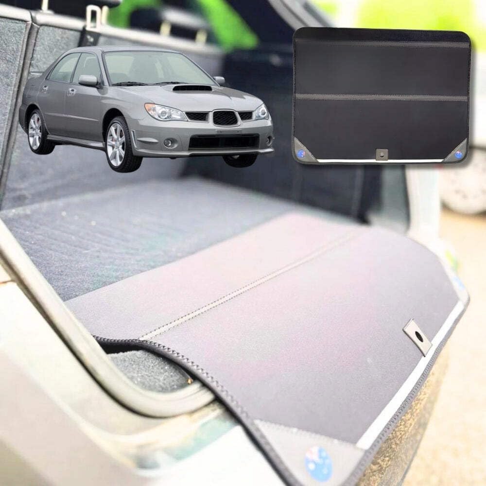 Rear Cargo Boot Bumper Protector for Subaru Impreza 2000-2007 - Standard (72.5 x 55.5) cm - Black
