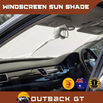 Front Windscreen Sun Shade for Mitsubishi Triton Double Cab 2006 - 2015 (ML MN) - Standard 150 x 85 cm - 0