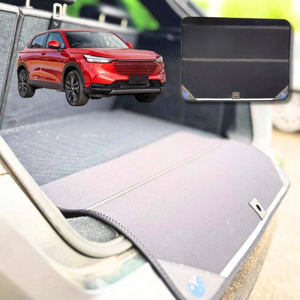 Rear Cargo Boot Bumper Protector for Honda HR-V 2022 - Current (RV) - XL (98 x 55) - Black