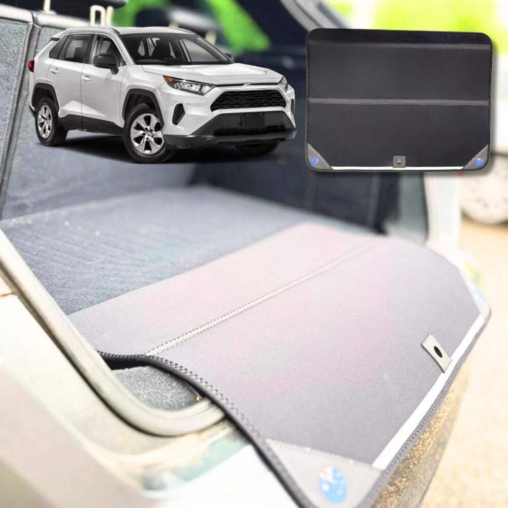 Rear Cargo Boot Bumper Protector for Toyota RAV4 2019 - Current (XA50) - XL (98 x 55) - Black