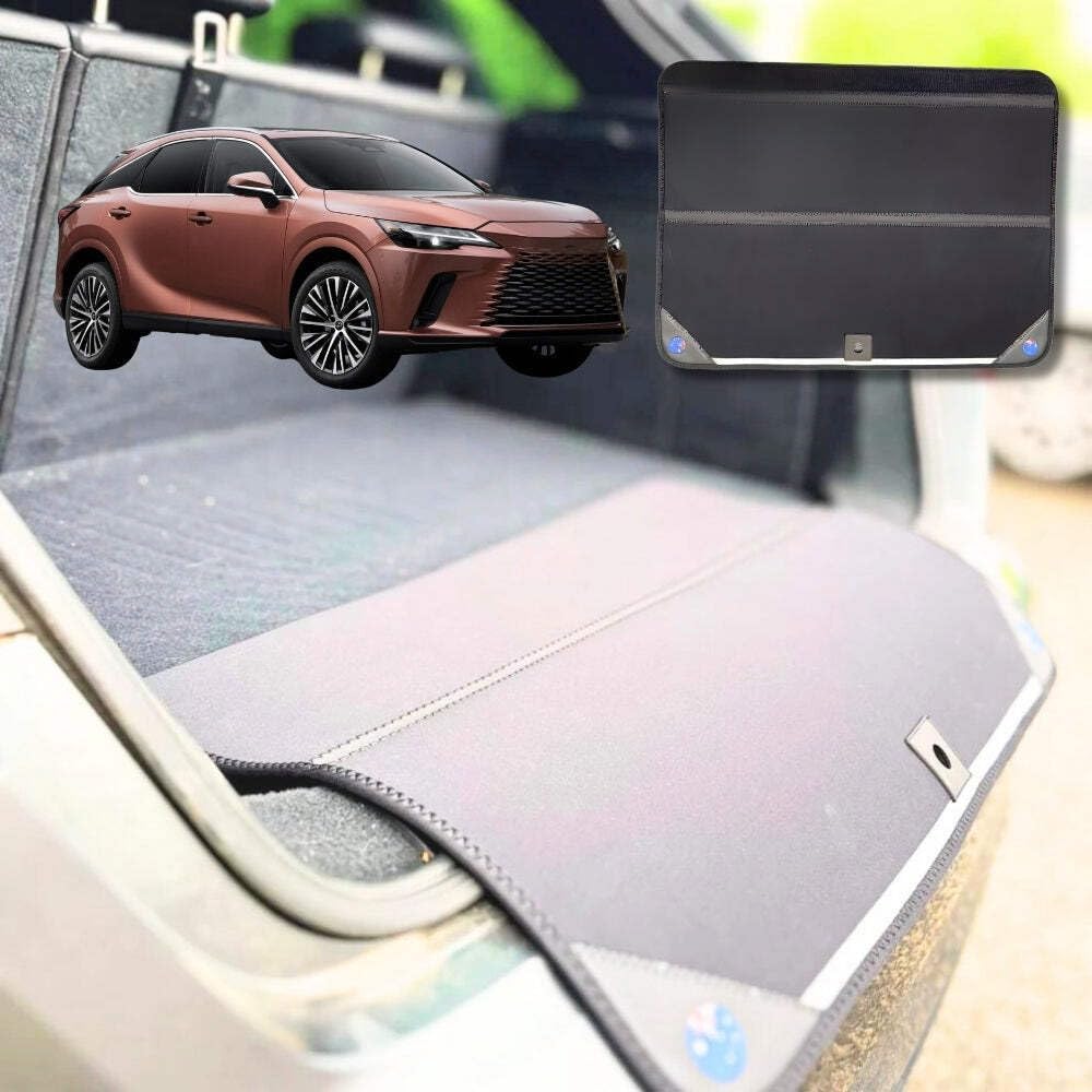 Rear Cargo Boot Bumper Protector for Lexus RX 2023 - Current (AGL10R) - XL (98 x 55) - Black