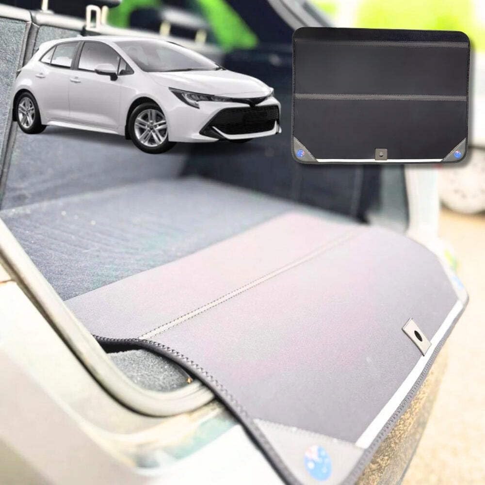 Rear Cargo Boot Bumper Protector for Toyota Corolla Hatch 2013-2018 - Standard (72.5 x 55.5) cm - Black