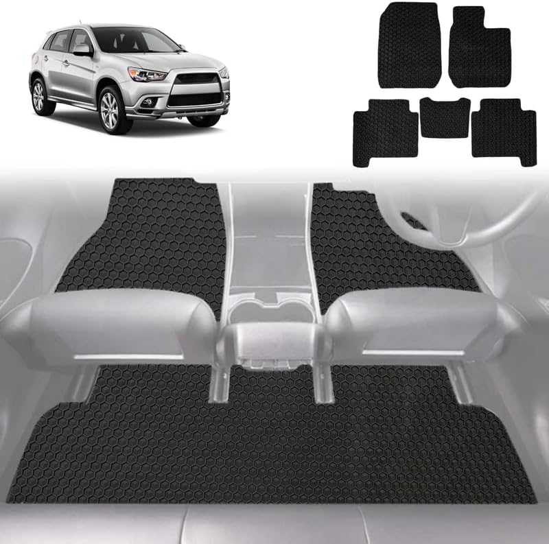 6D Diamond Car Floor Mats for Mitsubishi ASX 2010 - Current (GA) - Custom-Fit Carpet Liner