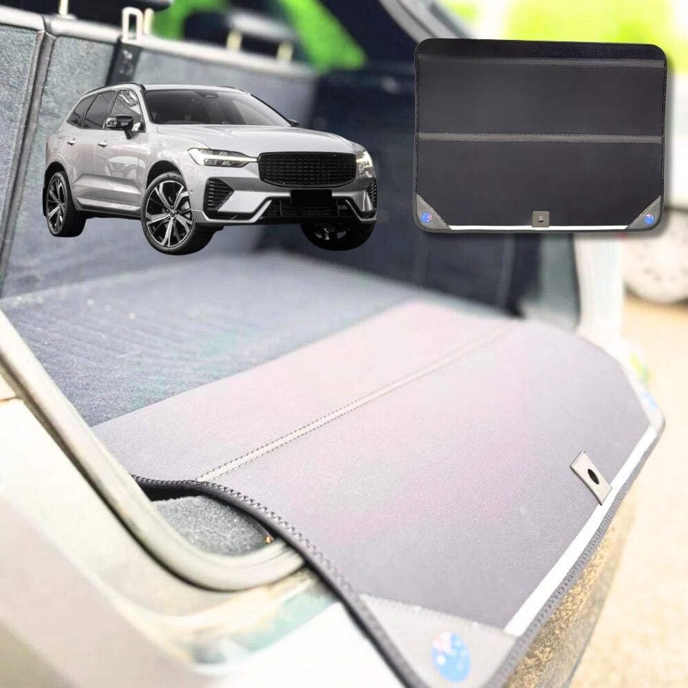 Rear Cargo Boot Bumper Protector for Volvo S60 2019-Current - Standard (72.5 x 55.5) cm - Black