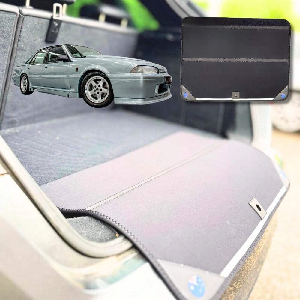 Rear Cargo Boot Bumper Protector for Holden Commodore 1978-1988 - Standard (72.5 x 55.5) cm - Black