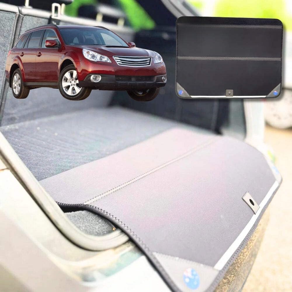 Rear Cargo Boot Bumper Protector for Subaru Outback 2009-2014 - Standard (72.5 x 55.5) cm - Black