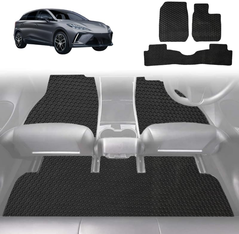 6D Diamond Car Floor Mats for MG 4 EV 2022 - Current (EH32) - Custom-Fit Carpet Liner