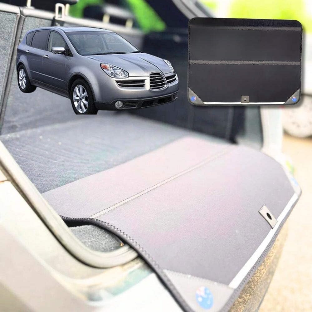 Rear Cargo Boot Bumper Protector for Subaru Tribeca 2005 - 2014 (B9) - XL (98 x 55) - Black