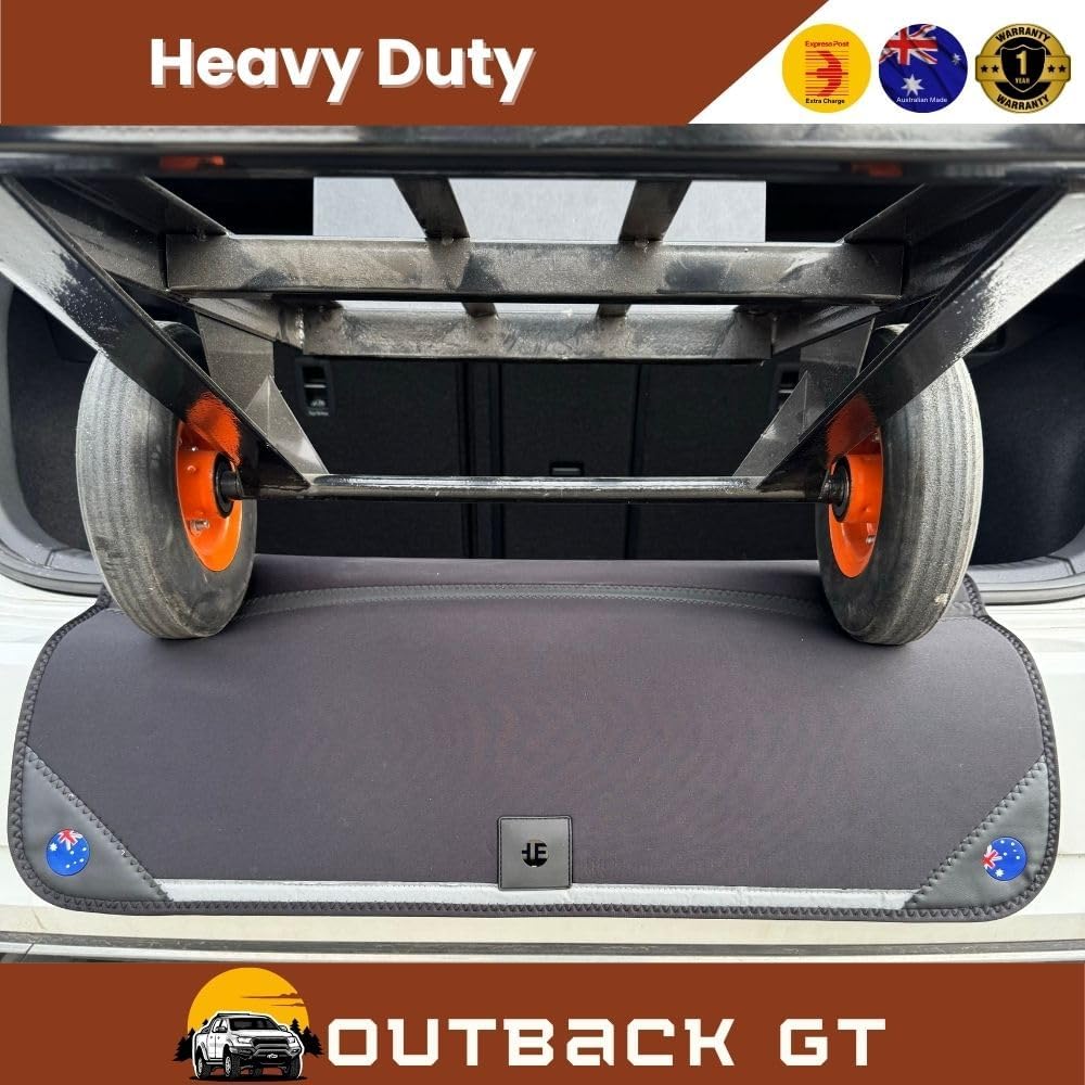 Rear Cargo Boot Bumper Protector for Mazda CX-30 2019 - Current (DM) - XL (98 x 55) - Black