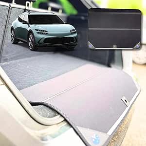 Rear Cargo Boot Bumper Protector for Genesis GV60 2022 - Current - XL (98 x 55) - Black