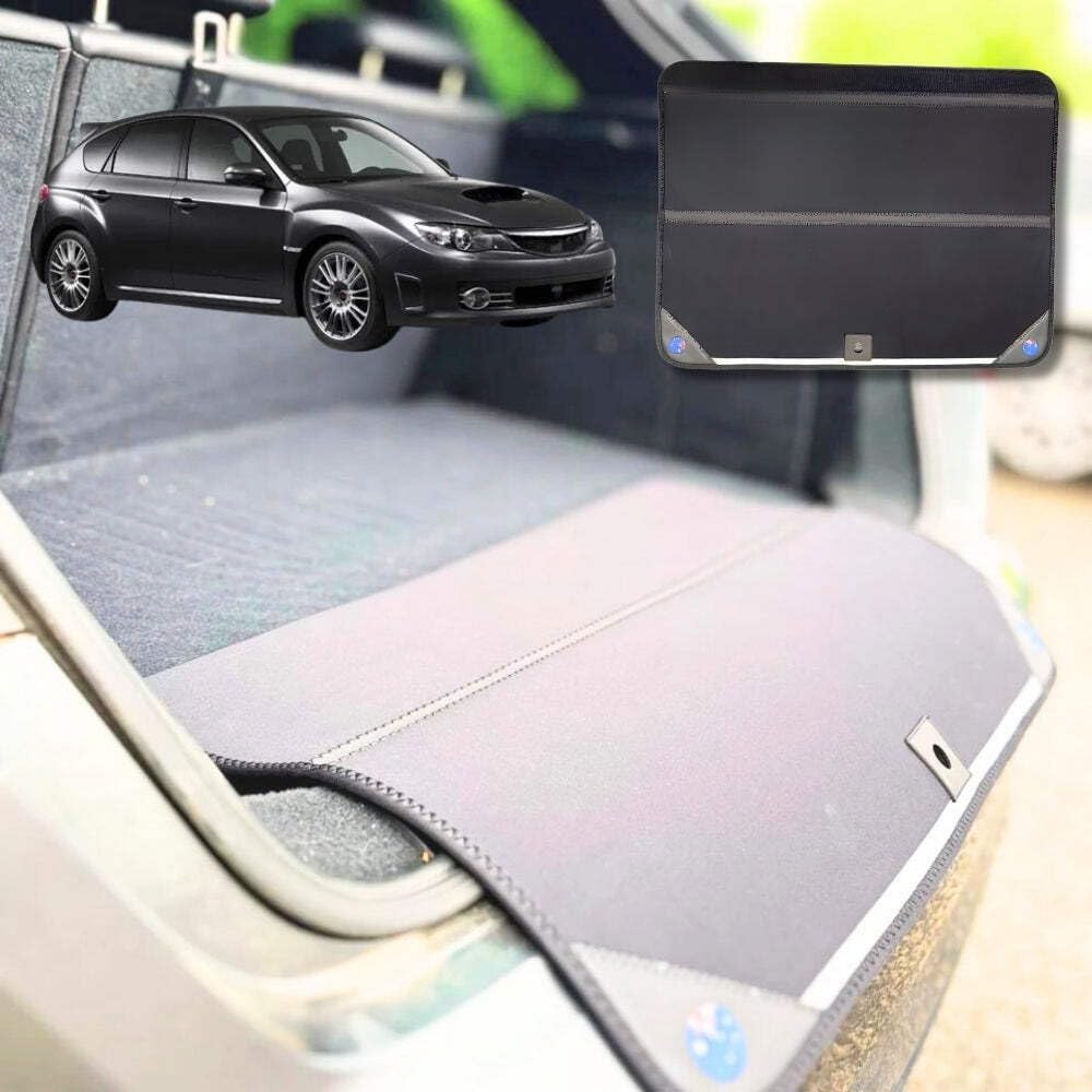 Rear Cargo Boot Bumper Protector for Subaru Impreza 2007-2011 - Standard (72.5 x 55.5) cm - Black