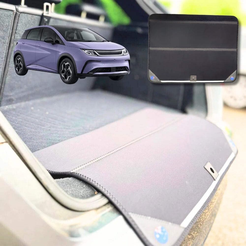 Rear Cargo Boot Bumper Protector for  BYD Dolphin 2023-Current 5 Door Hatchback - Standard (72.5 x 55.5) cm - Black