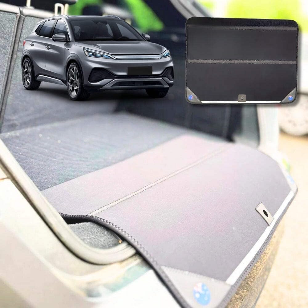 Rear Cargo Boot Bumper Protector for BYD Atto 3 2022-Current - XL (98 x 55) - Black