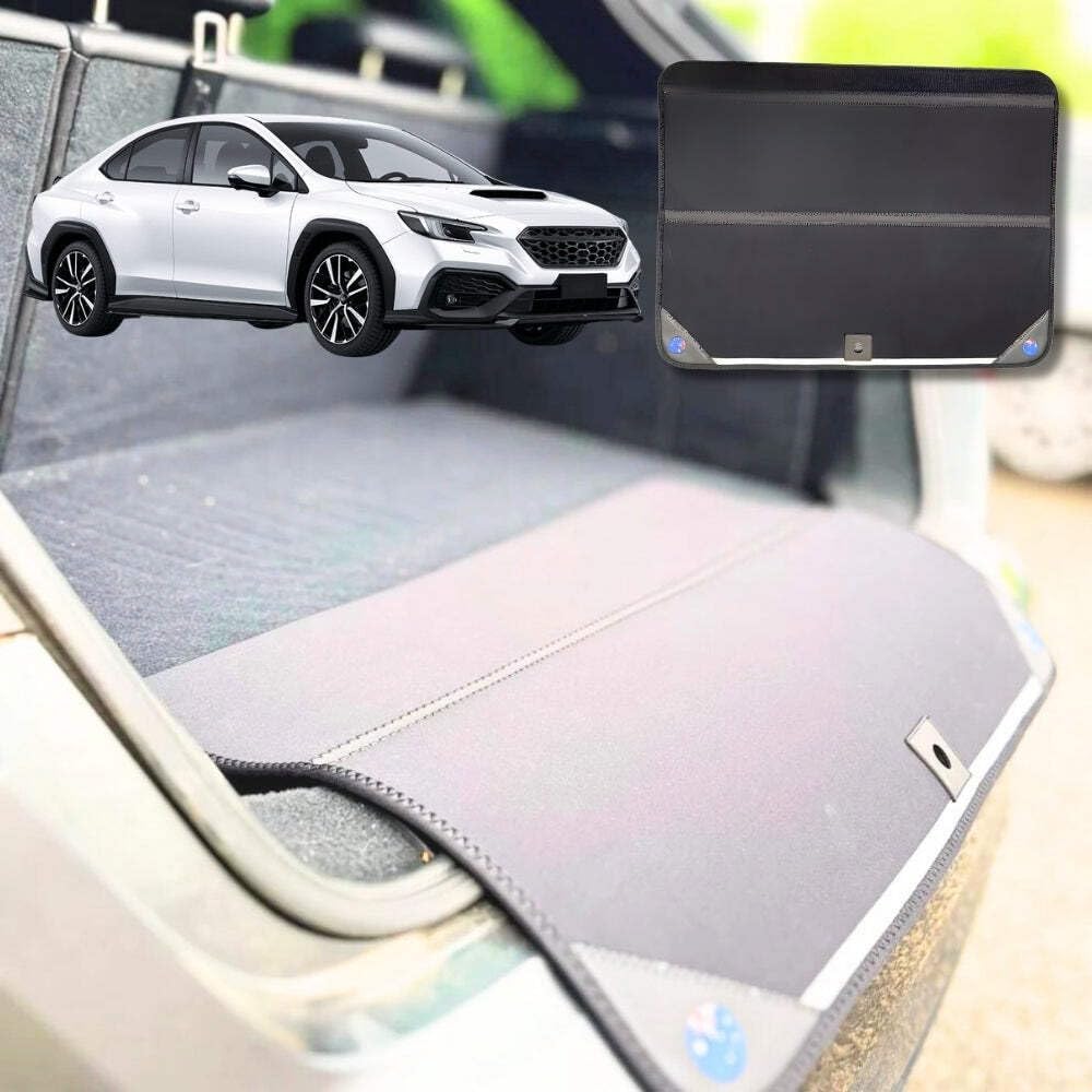 Rear Cargo Boot Bumper Protector for Subaru WRX Manual2022-Current - Standard (72.5 x 55.5) cm - Black